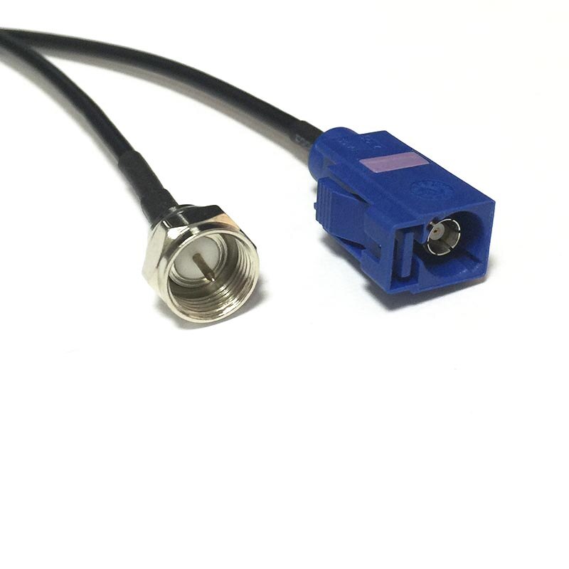 Rf Coaxiale Kabel F Stekker Naar Fakra Connector RG174 Kabel 20Cm Adapter
