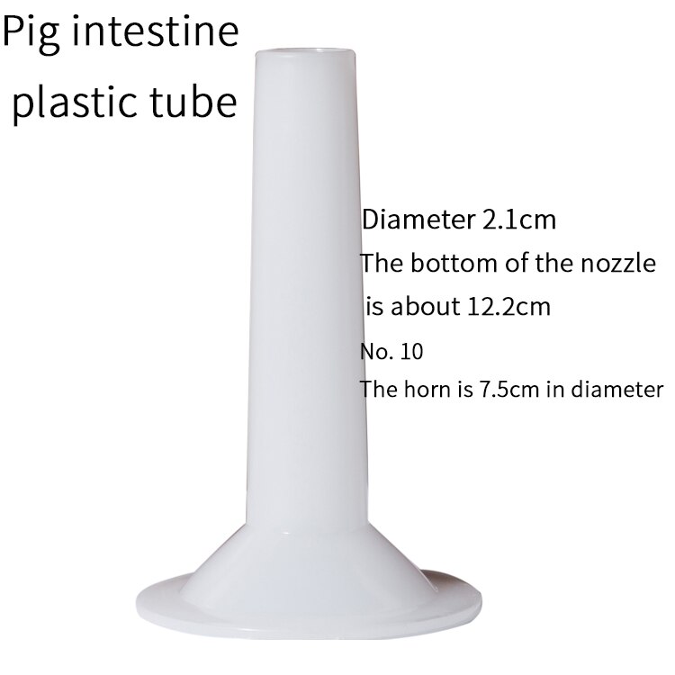 Trechter, worstmond, worstbuis, handmatige klysma, klysma-instrument, darmbuis, multifunctionele klysma