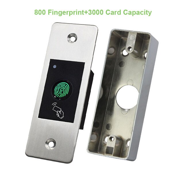 Gate Door lock RFID Metal Fingerprint Access Control scanner 800 users Mini Metal IP66 Waterproof Embedded Fingerprint reader: XM-F99B