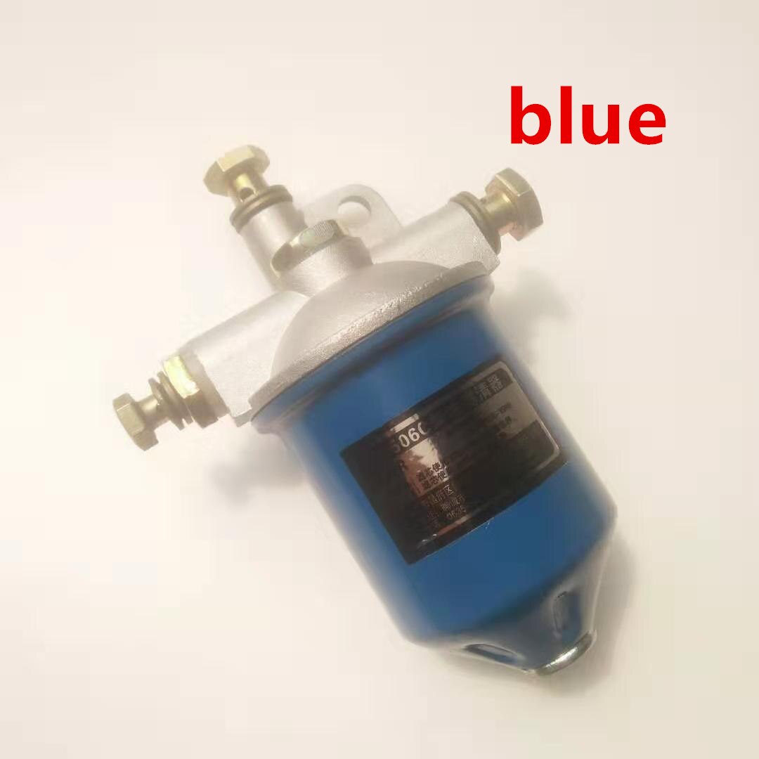 Landbrugskøretøj diesel filter samling diesel filter kop trehjulet traktor  c0506c kerne  s1110/s1115 tilbehør: Blå