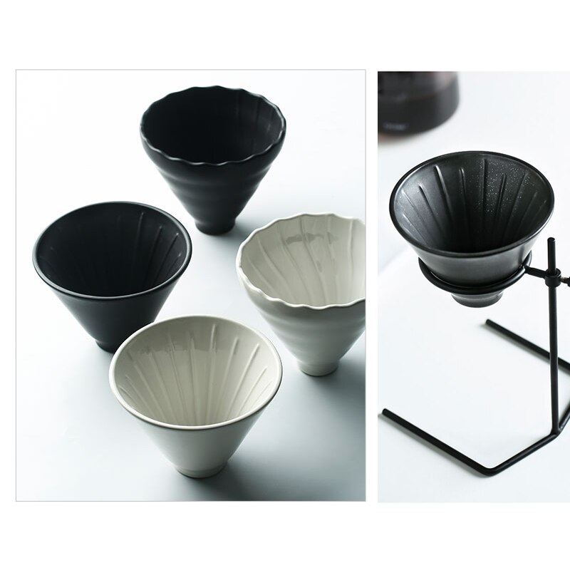 Hand-Made Coffee Kettle Filter Apparatus Set 700ml Coffee Filter Cup Filter Holder Sharing Pot Over Coffee Maker^^