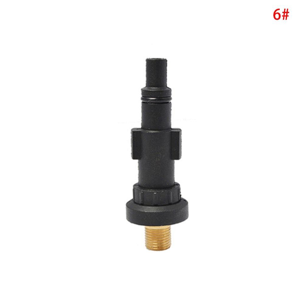 Kunststoff Adapter Schaum Düse Schaum Generator Schnee Schaum Lanze für Karcher AR Bosche Sterwins Champion Stihl Hochdruck Unterlegscheibe: 06