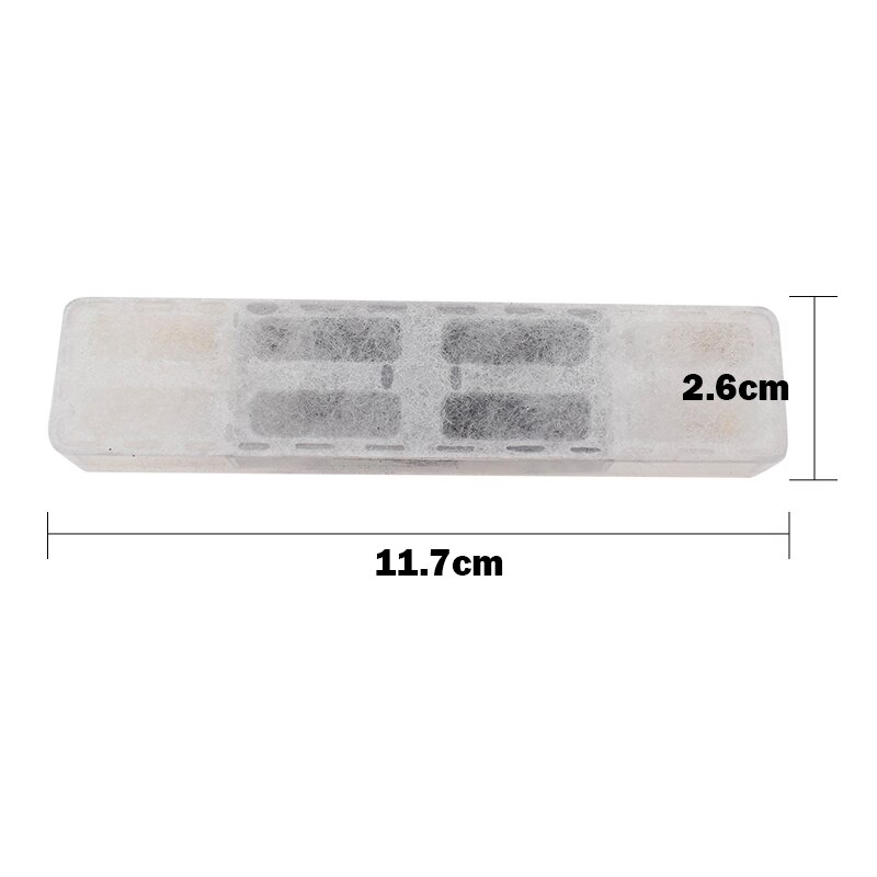 Filtre de fontaine à eau pour chien et chat, 2 pièces, cadre de remplacement avec charbon actif de noix de coco, adapté au distributeur d&#39;eau 3L