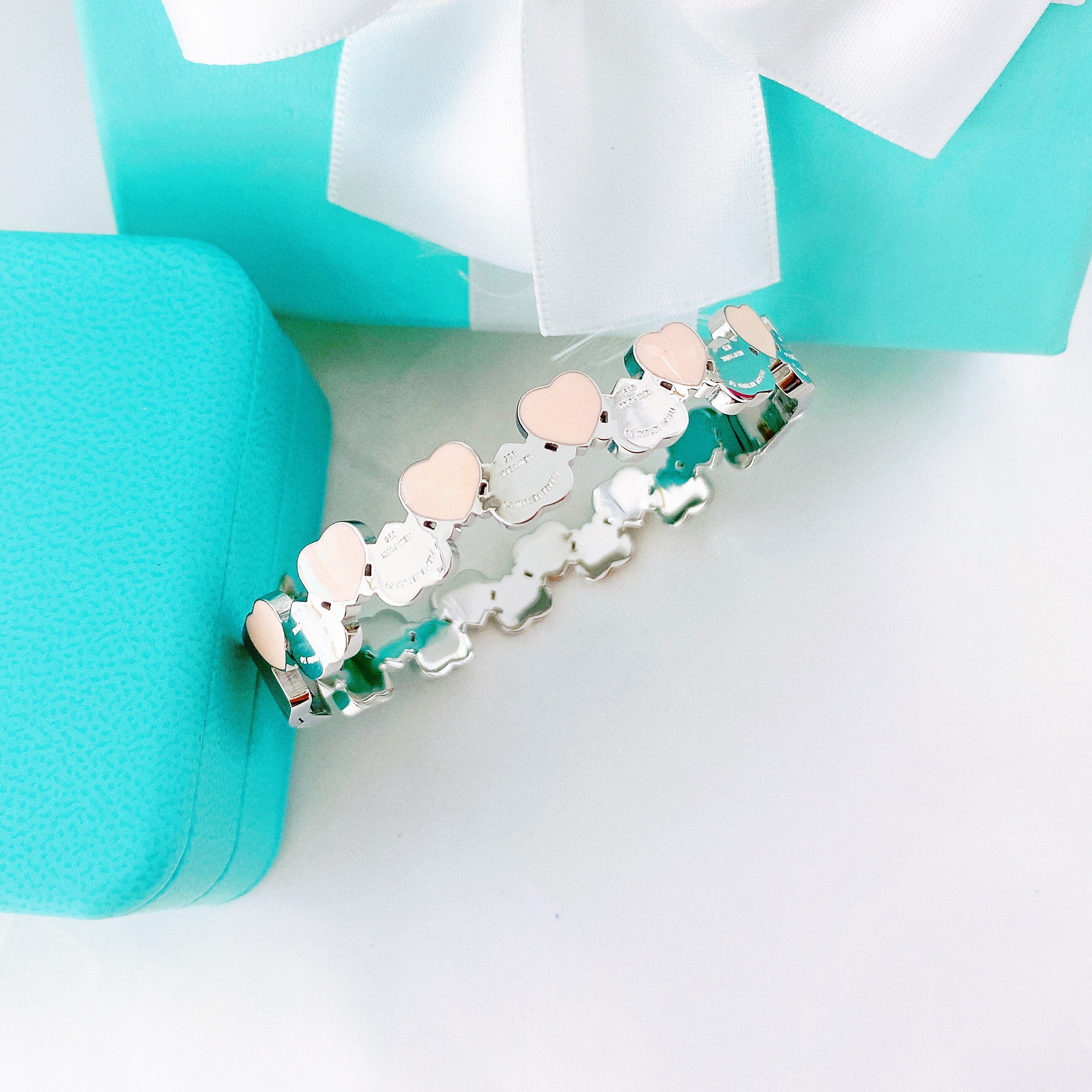 Mode Vrouwen Party Sieraden Minnaar Hart Hanger Roestvrij Stalen Armband Chain Vrouw Armbanden Armbanden