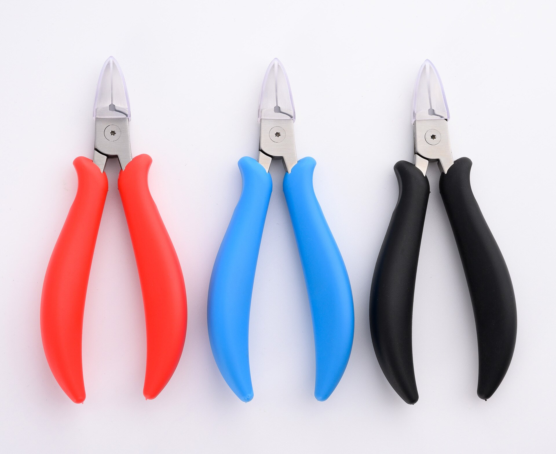 Pinza de acero inoxidable para dedos y uñas de los pies, cortador de cutículas, tijera, alicate, 1 ud.