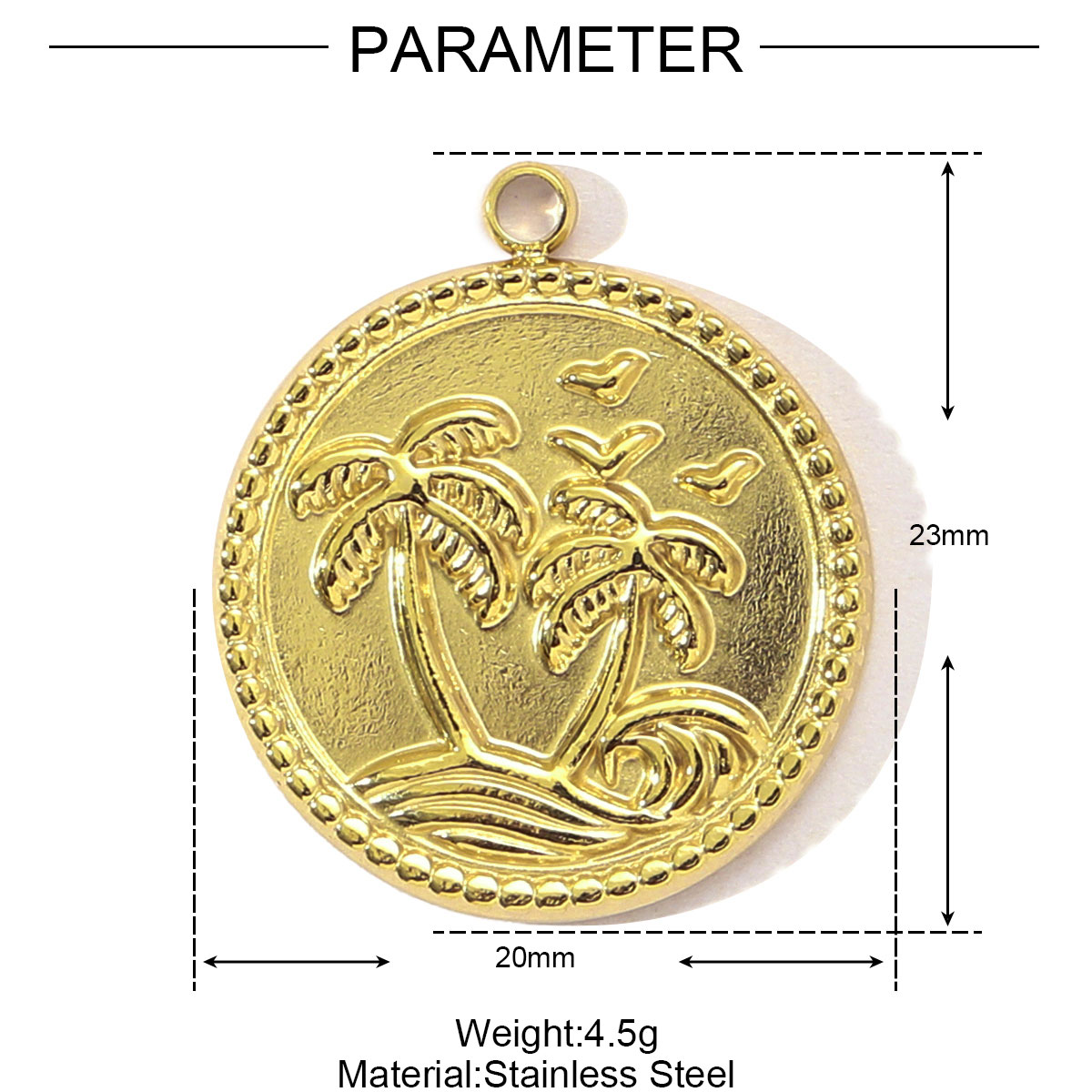 3 stuks/lot roestvrijstalen oceaanpalm zeester kettinghangers, schildpad en slang, doe-het-zelf armband bedeltjes voor dames: Lichtgeelgouden kleur