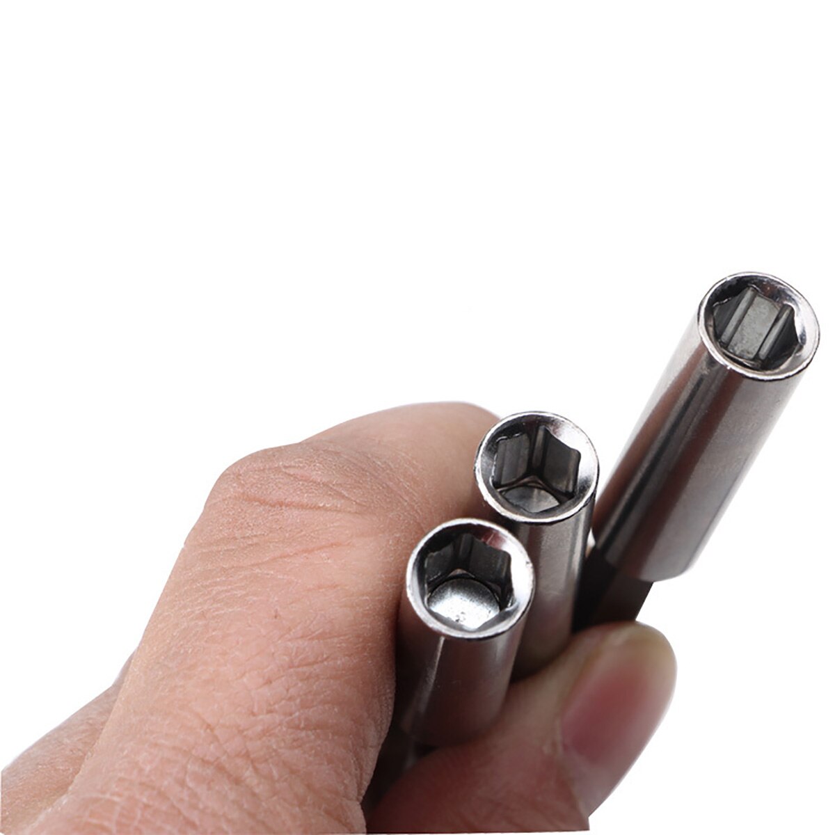 1pc 1/4" Hex Rod Shank Long Handle Screwdriver Tip Holder Extension Bit Set Extensions Quick Change Hand Tool Socket