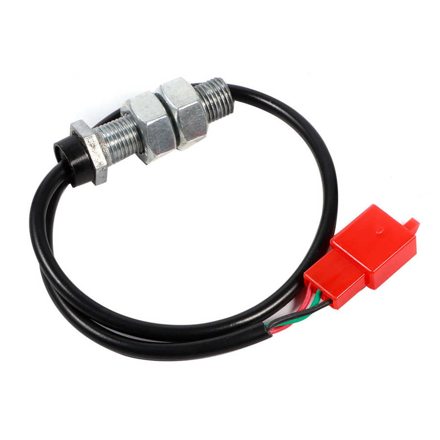 Digitalt kilometertæller sensor kabel m / 3 magnet erstatning til motor speedometer omdrejningstæller