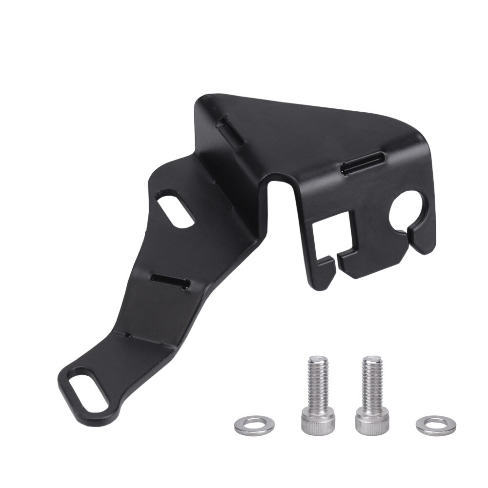 for TBSS/NNBS/L92 Intake Manifold Throttle Cable Bracket With Black Cruise Stainless Steel Installed The Front of Car RS-EM1024: Default Title