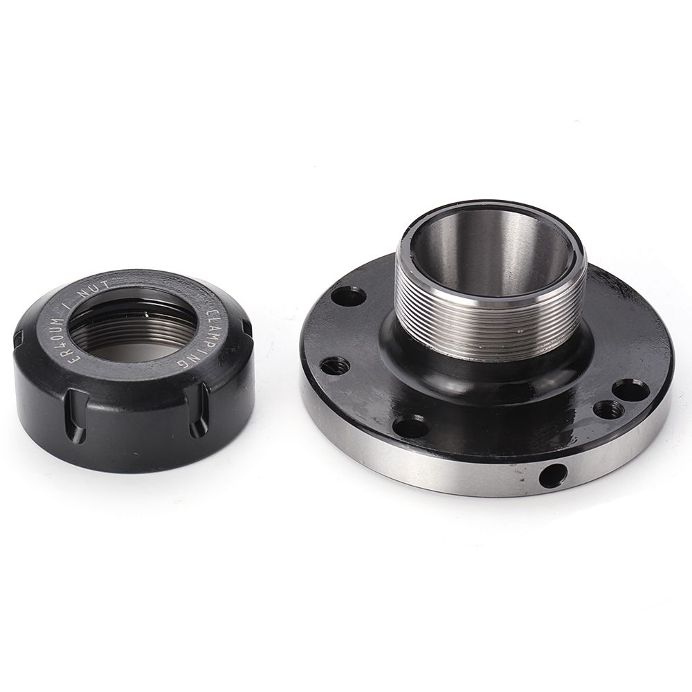 ER40 100mm Bearing Steel Collet Chuck Compact Lathe Tight Tolerance CNC Collect Chuck Lathe Tool