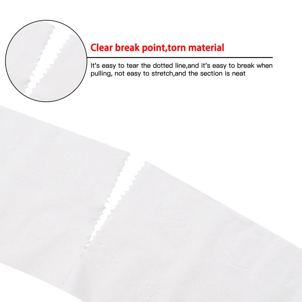 10*6.5 Cm 2/4 Roll Toiletpapier Thuis Bad Toilet Roll Paper Zachte Wc Huidvriendelijke papier Geschikt Voor Vele Tissue Houder