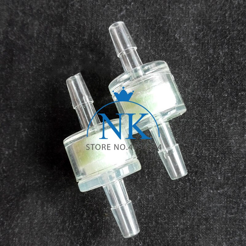 Filtre en fibre brute type Mini gaz-liquide, colonne générale, avec tuyau, interface minimum, dia extérieur 3.2/4.6/6/8/10mm, 20 pièces/lot