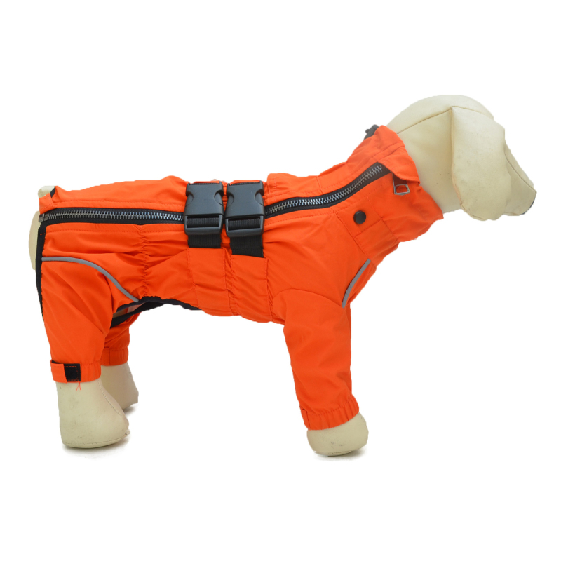 French Bulldog Clothes Jumpsuit Waterproof Clothing English Bulldog Dog Raincoat Pit Bull Terrier American Bully Pitbull Costume: Orange / B-S