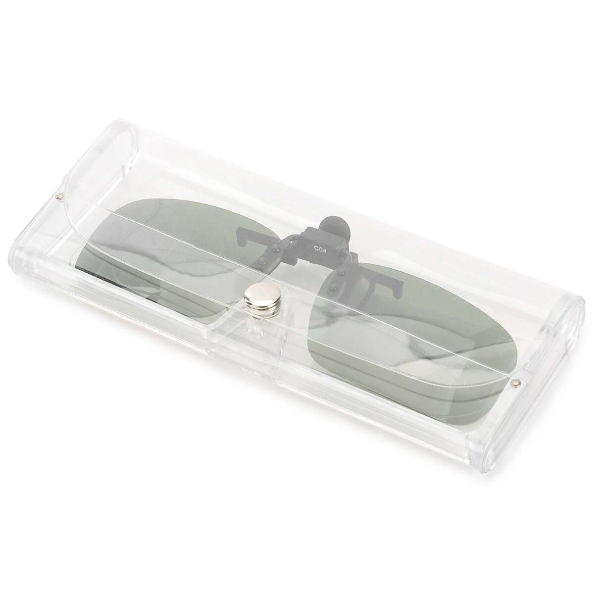 Polarisierte Sonnenbrille Clip Stock Sonne Brillen Gelb Nachtsicht Brille Nacht Harz Linse Fahren Brillen