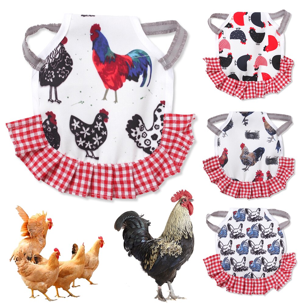 6 Styles Chicken Costume Skirt Tutu Coop Hen Decor Clothes Poultry Feather Protector Halloween Cosplay Dress Party Props