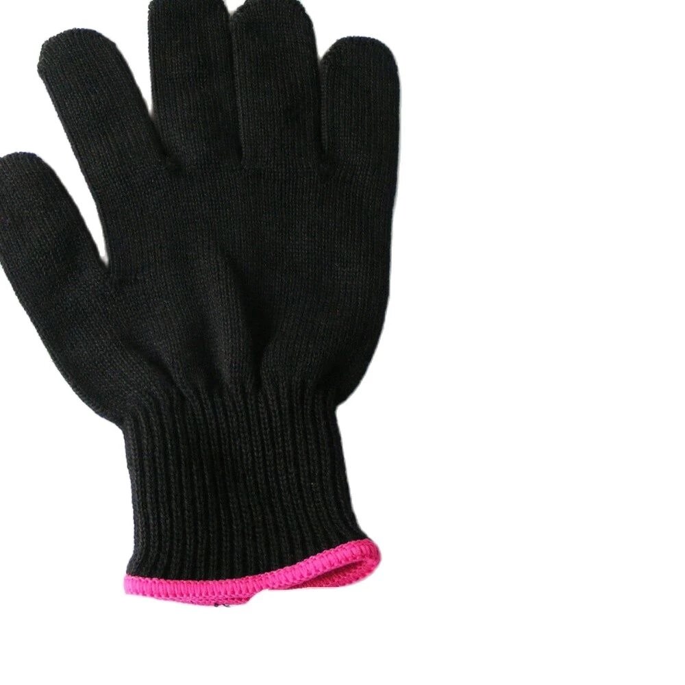 Gant isolant en Silicone, résistant à la chaleur, pour friser les cheveux, baguette et lisseur, fer plat, outil de coiffure pour friser les cheveux
