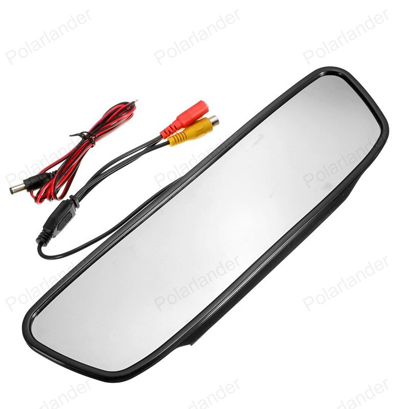 4.3 inch Scherm LCD Auto spiegel Monitor Voor Achteruitrijcamera DVD Parking Assistance digitale Compatibel HD video Display