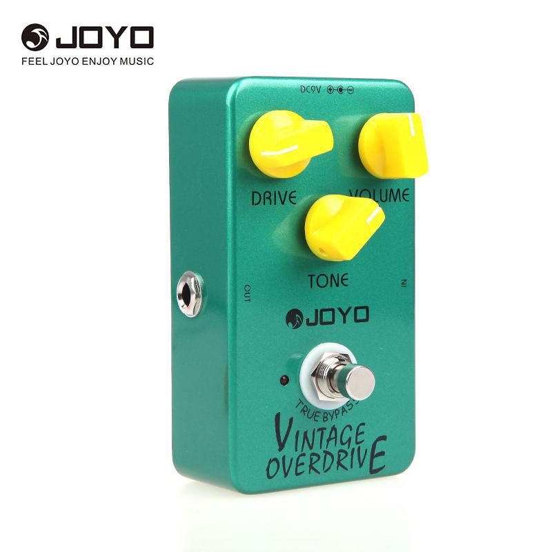 Joyo JF-01 Vintage Overdrive Gitarre Effekt Pedal True Bypass Gitarre Zubehör