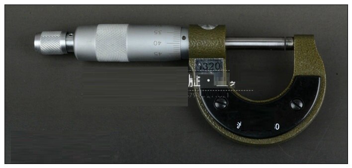 0--75MM 0.01 precision micrometer screw gauge screw-thread outside micrometer measuring tool: 30020011  50-75MM