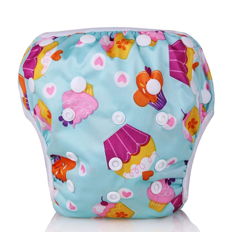 [Mumsbest] Baby Schwimmen Windeln Eine Größe Einstellbare Waschbar Windeln Schwimmbad Schlauch Schwimmen Wasserdichte Tuch Windel Abdeckung für Baby 3-15 kg: Frau47