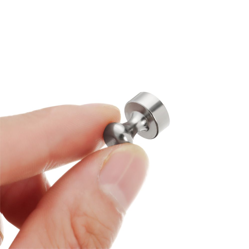 5/16 stk metall magnetiske tryknåler magneter kroker oppheng til kjøleskap whiteboard kart kalender hjemmekontor skoleutstyr