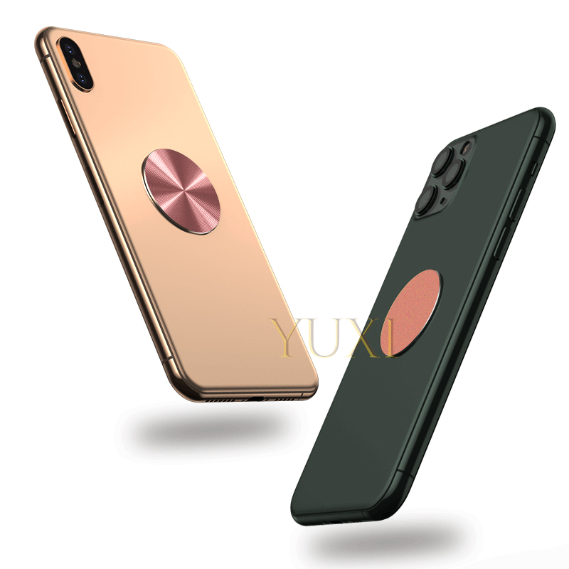 Dünne Metall Platte Disk Für Magnetische Auto Telefon Halfter Eisen Blatt Aufkleber Disk Für Magnet Tablette Schreibtisch Telefon Auto Ständer Halterung Runde