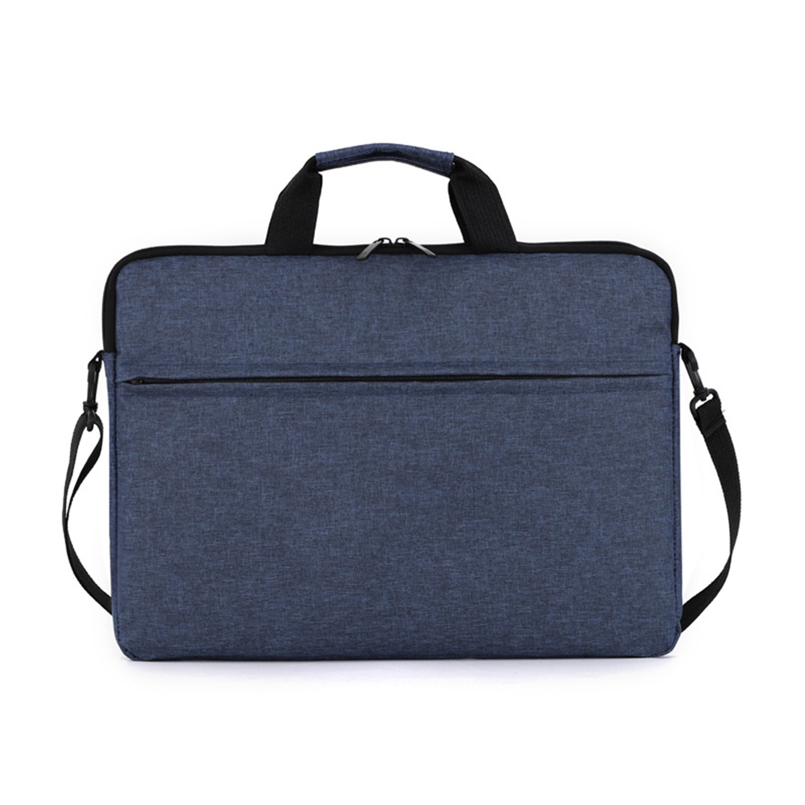 Laptop Bags Carrying Case for 15-16 inch Laptop and Tablet Shoulder Strap Durable Water-Repellent Fabric Business Casual School: Navy Blue