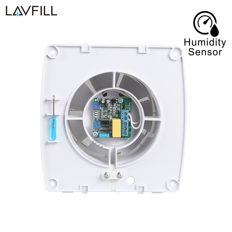 230V 4" 100mm Timer Humidistat Smart Shower Toilet Bathroom Extractor