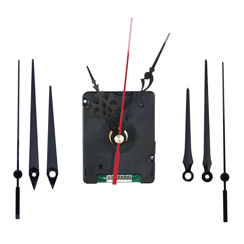 Quartz DIY Wall Clock Movement Kit Germany EU Wave Mechanism Repair Parts Replacement Parts Sweep Silent Movement Set