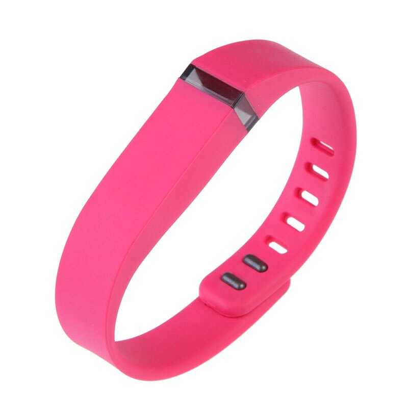 Vervanging Grote Band Voor Fitbit Flex Draadloze Activiteit Armband Armband Kleurrijke Siliconen Polsband Armband Jc: Roze