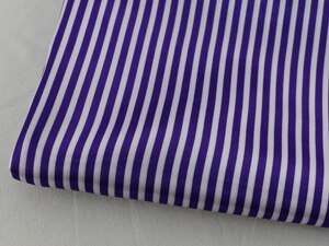 Zachte Shirt Pyjama Doek Charmeuse Satin Gedrukt Stof Stripes: color 3 purple