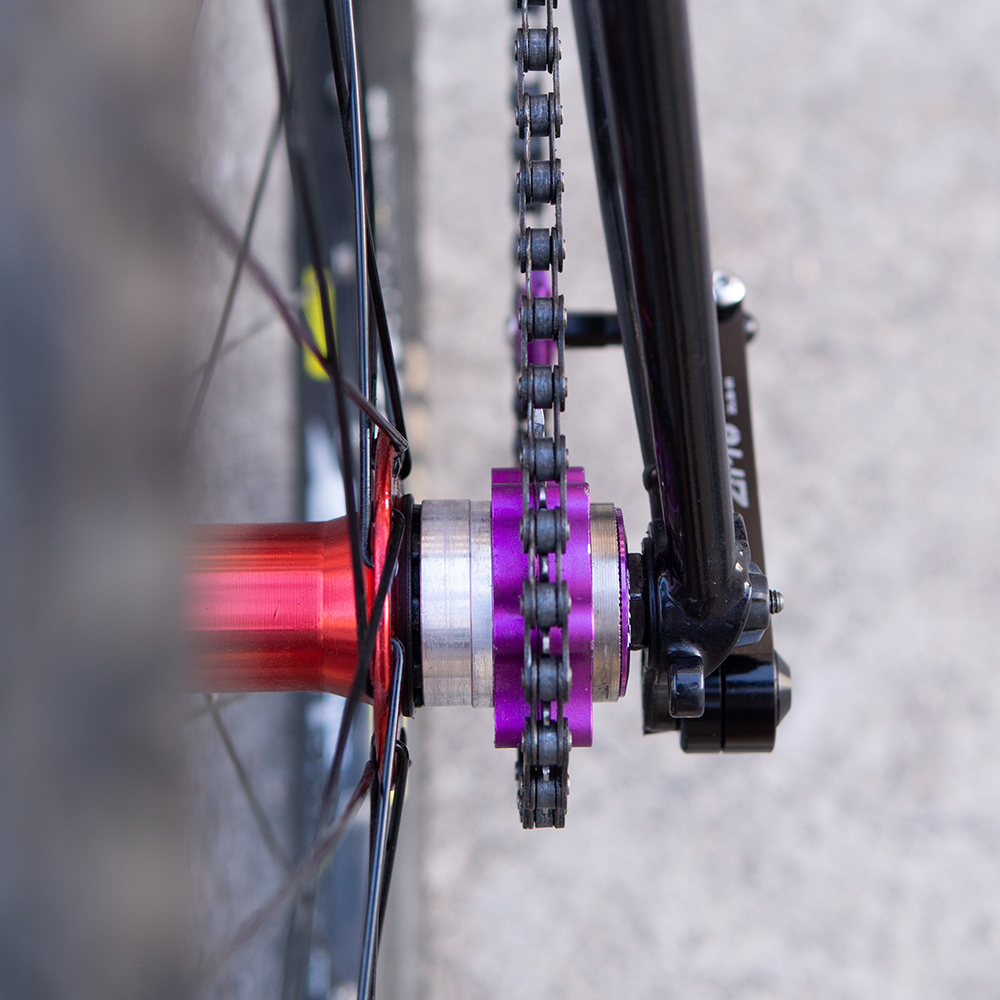 ZTTO cadenas de bicicleta de una sola velocidad, cadena plateada de 1 velocidad para ciclismo de montaña, piezas de bicicleta de ciudad fixedgear
