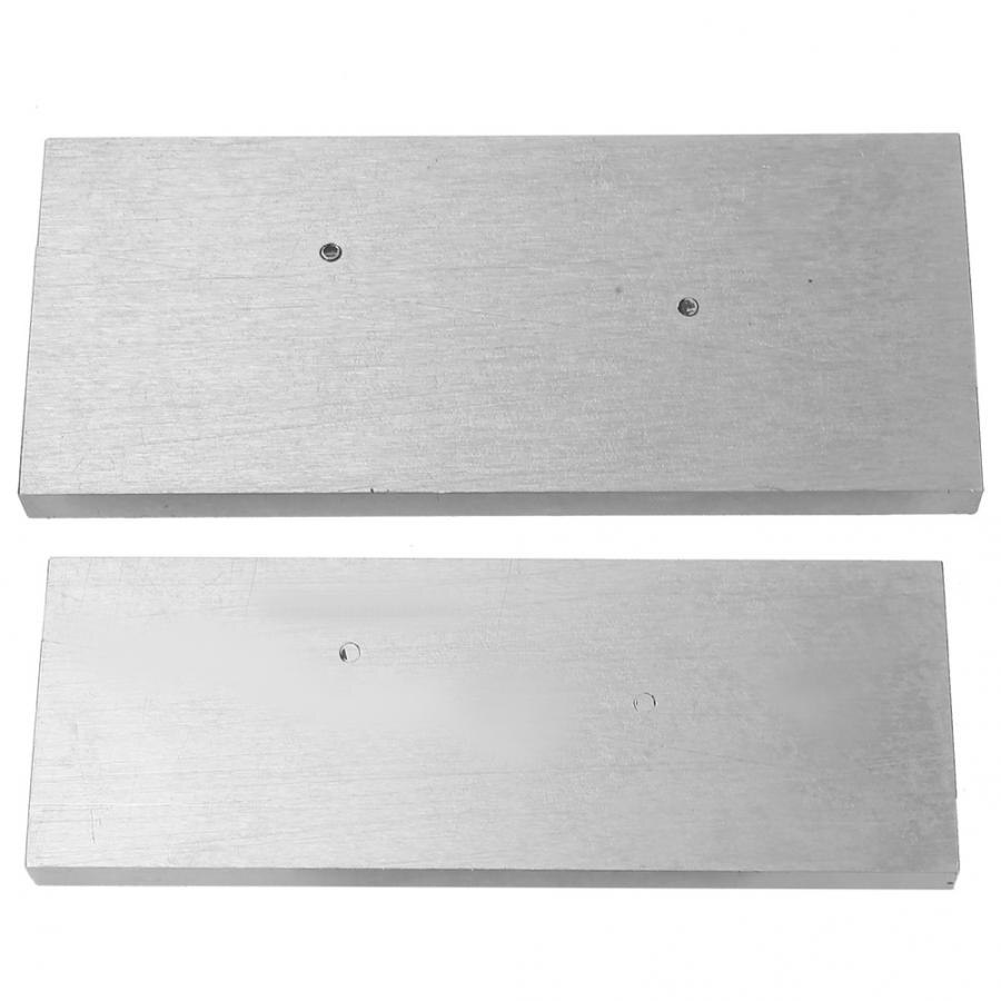 6 Pcs Steel Adjustable Parallel Block Set 3/8~2-1/4in Adjustment Range for Accurate Measurement Parallel Block Parallel Pad