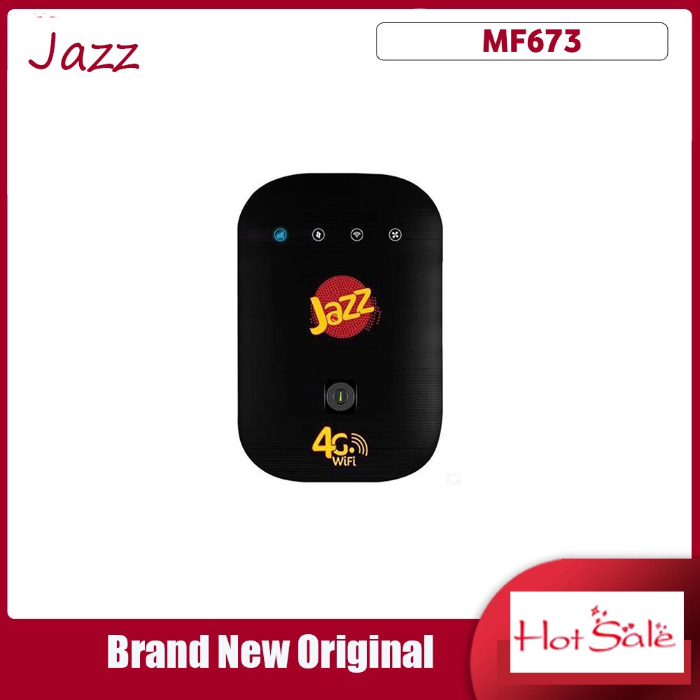 Unlocked 4G Jazz MF673 Hotspot 4G Lte Pocket Wifi Draadloze Router Pk Zte Wipod WD670 850/1800Mhz