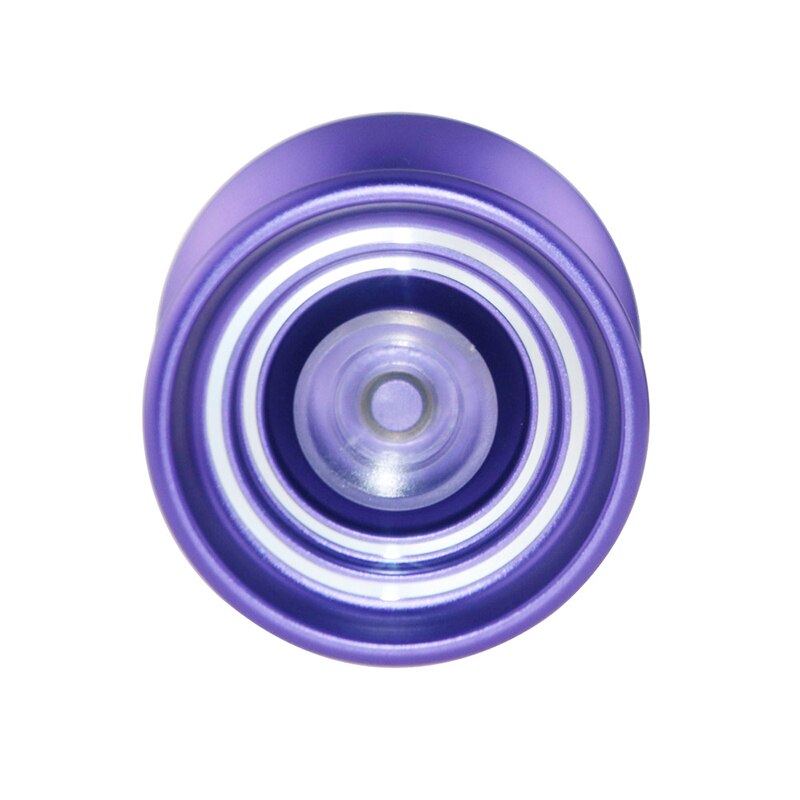 ICYOYO-YOYO K7 de Metal sensible para principiantes, juguete para niños con 3 cuerdas, , bolsa y guante