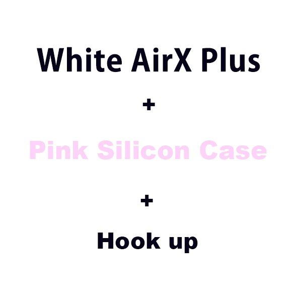 TOP 1562A Chip AirX Plus ANC TWS Wireless Bluetooth Earphones Active Noise Cancelling Earbuds 12D Super Bass HD MIC 6-8H Battery: White-Pink  case
