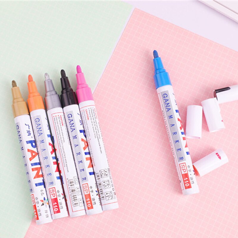 Witte voegstift, tegelstift, reparatiestift, geurloos, niet giftig, geschikt voor tegels, vloer en banden, geschikt voor autolak.