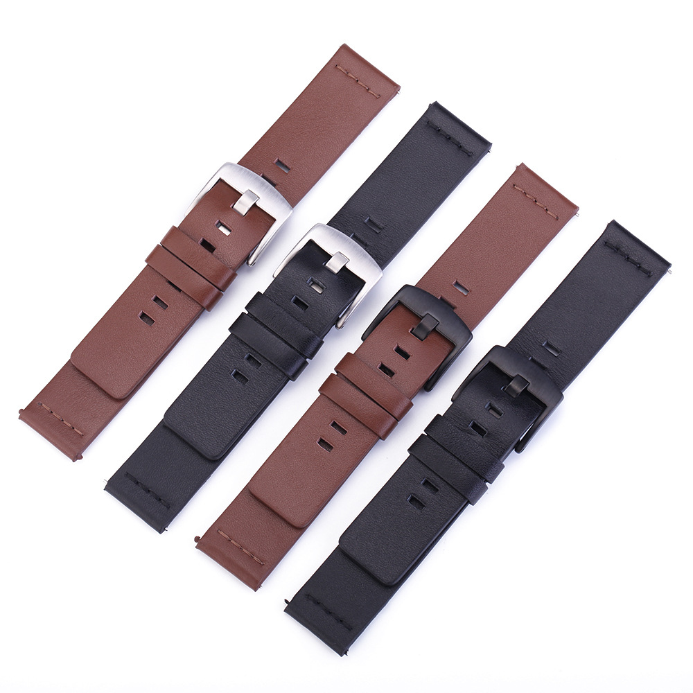 Lederen band voor OnePlus Watch 2/46 horlogeband voor OPPO Watch X/4 Pro vervangende armband voor Realme Watch 3 2 S Pro polsband