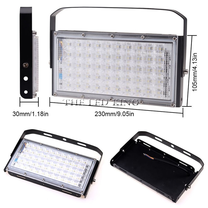 LED Flood Light 30W 50W 100W 150W 200W AC220V Waterproof IP66 Spotlight Outdoor Garden Lamp Led Floodlight Lighting