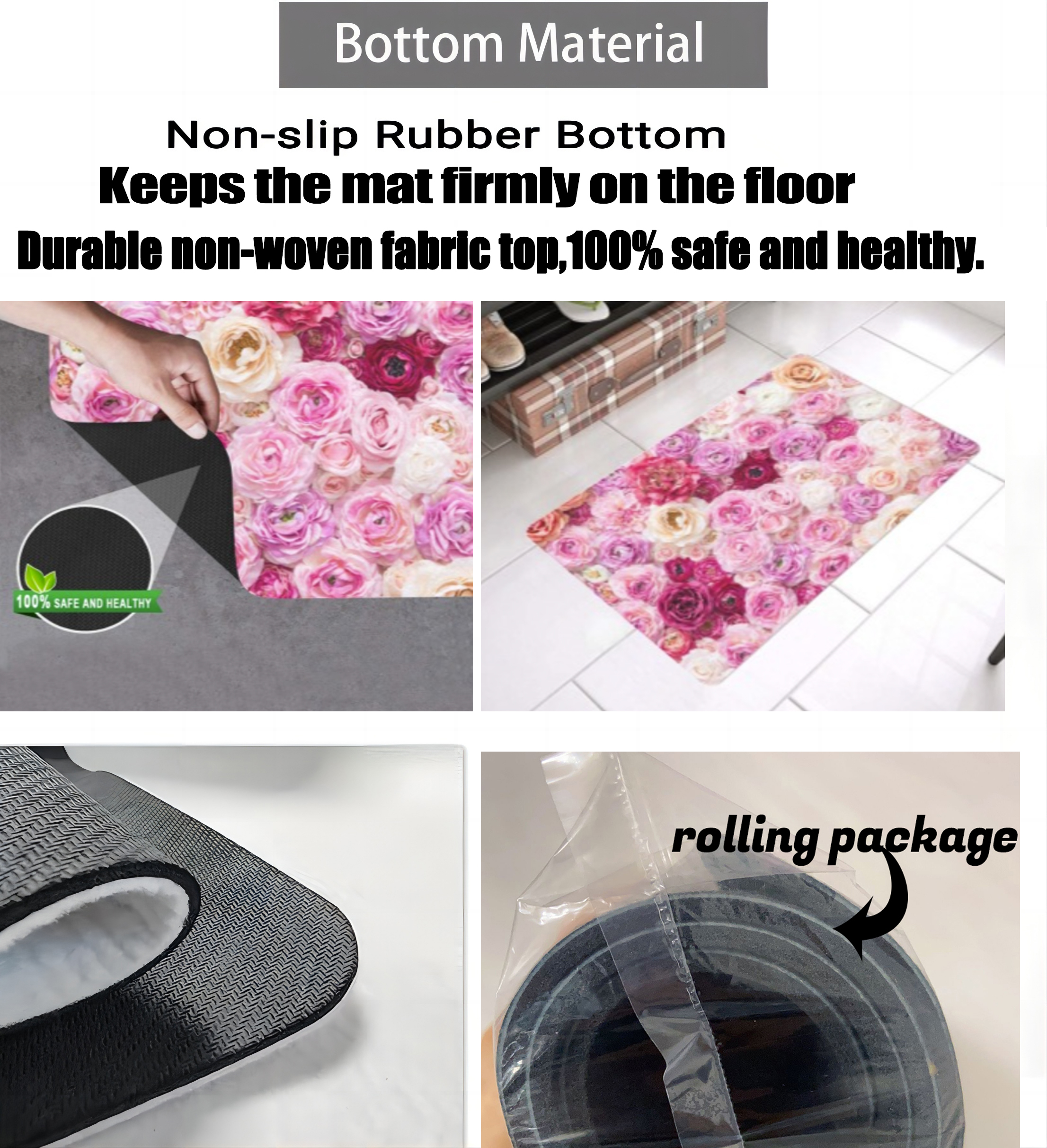 Non-Slip Rubber Doormat, Welcome Pero No Mucho, Rato Door Mats, Funny Entryway Rug, Home Porch, Dust, Cute Foot Mat, Home Decor