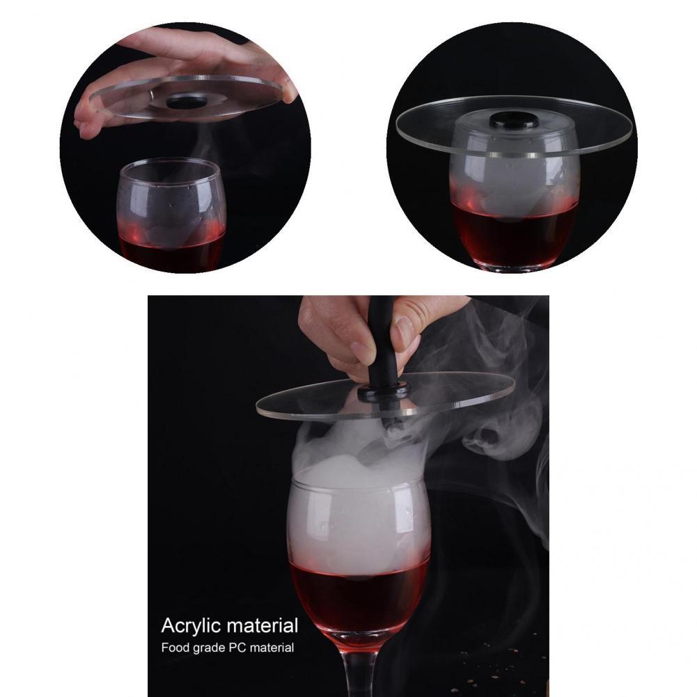 Easy Store Lightweight Strong Sealing Transparent Cocktail Cup Lid for Kitchen