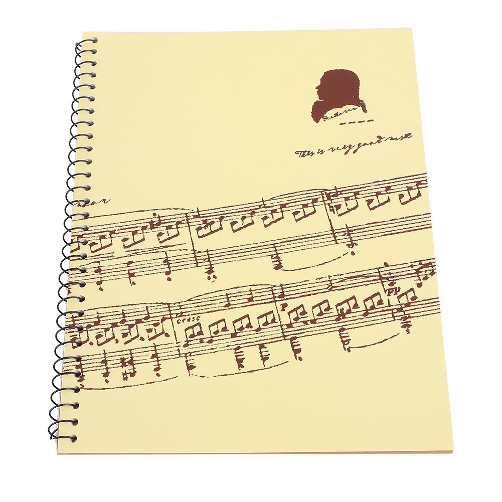 50 Pages Musical Notation Staff Notebook Music Manuscript Writing Paper Great for song writers or amateurs: 03