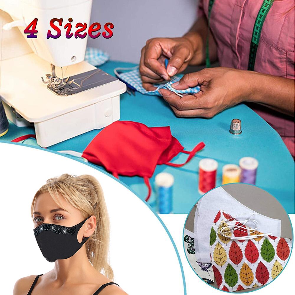 4pcs/Set Plastic Sewing Template Clear Acrylic Sewing Ruler Template Reusable Non-Slip Sew Pattern Template