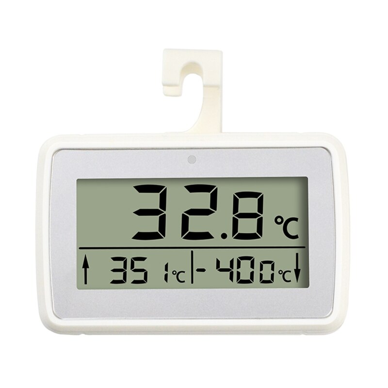 Newest LCD Household Digital Alarm Thermometer Indoor Wall-mounted Temperature Thermometer Humidity Hygrometer