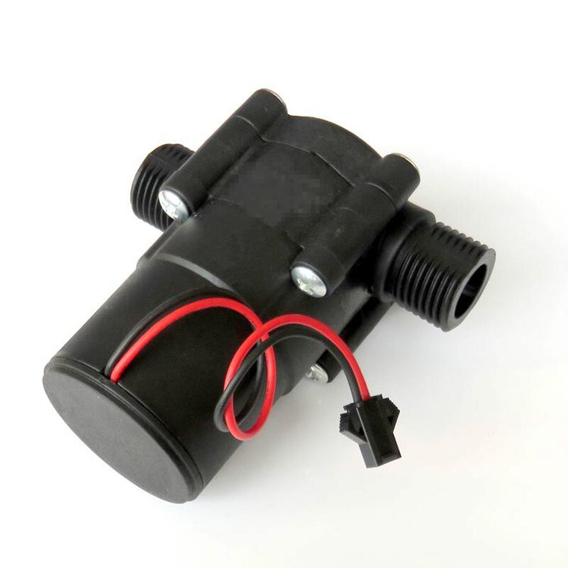 Water flow sensor meter counter indicator Hydroelectric power Micro-hydro Piped water generator Portable water charger