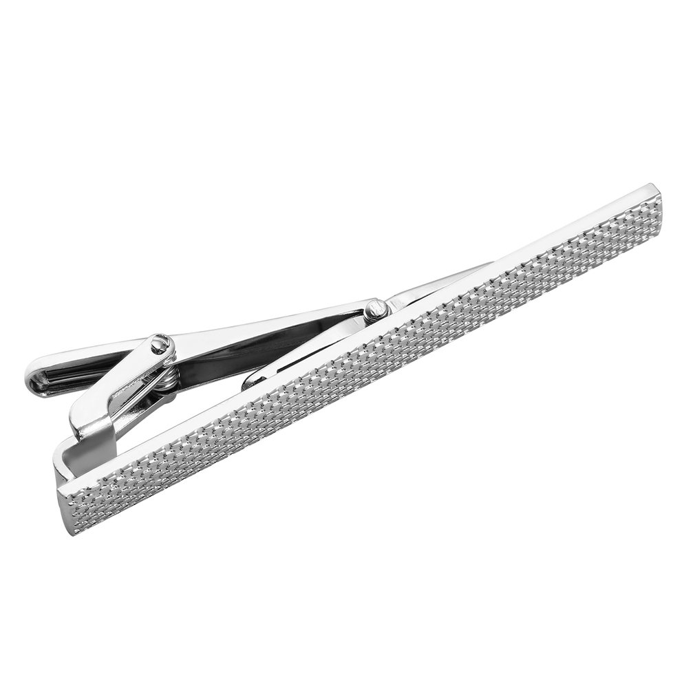 Men's Tie Clip Formal Stainless Steel Slim Tie Clasp Bar Pin Business Casual Style Clips For Men Boy Male