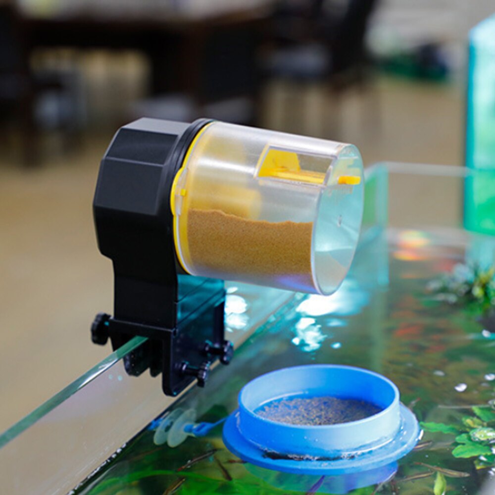 Automatic Fish Feeder Timing Fish Feeder Aquarium Accessoires Fish Tanks Accessories Moisture-Proof Electric Fish Feeder Acuario