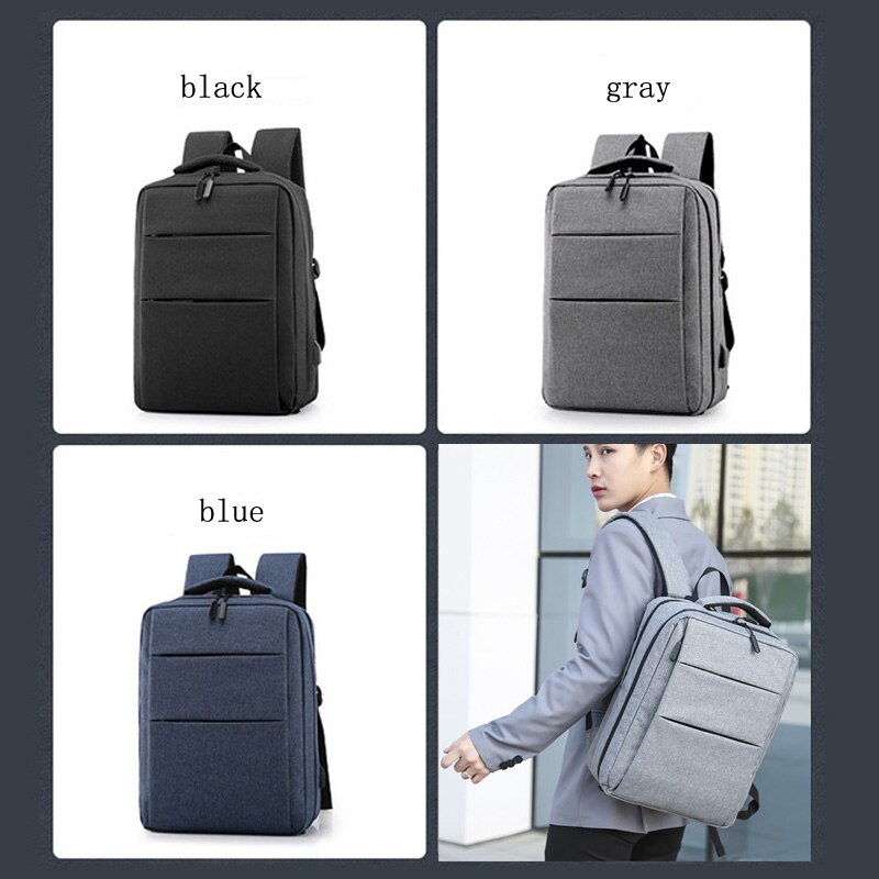 Moderna y nueva mochila para ordenador, de coreana, con carga USB, de viaje, informal, para hombre y mujer, para estudiantes