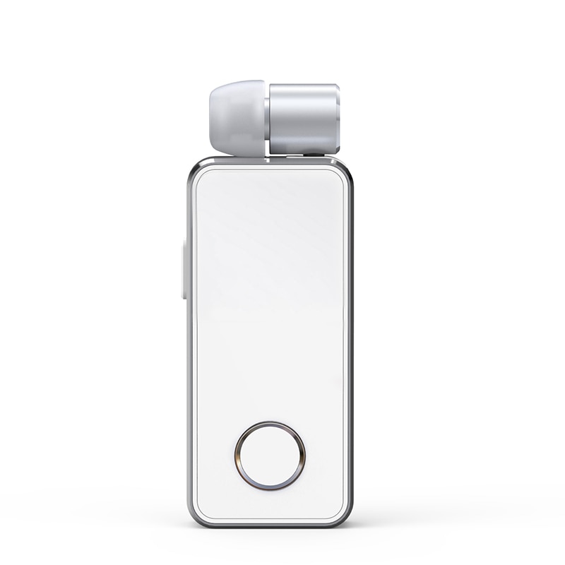 Bluetooth 5.0 Mini Oortelefoon Om Paar Aluminium Stereo Handsfree Intrekbare Headset Draadloze Ruisonderdrukkende 12 Uur