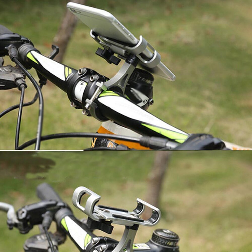 Support de téléphone portable en alliage d'aluminium pour vélo